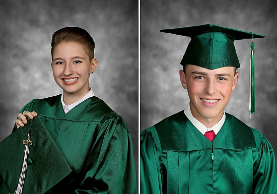 Cap and Gown Portraits at Carlisle High School - April 23, 2026